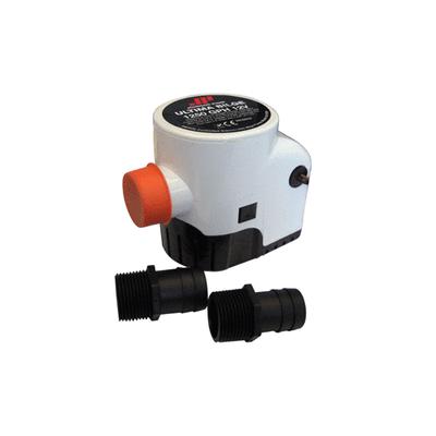 Johnson pump 32-47261-002 ultima bilge 1250 gph 1-1/8" and 1-1/4" hose