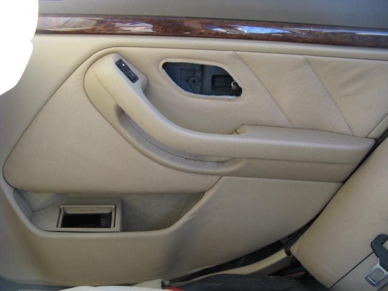 97 98 99 00 bmw 528i rear back door trim panel r. right passenger rh