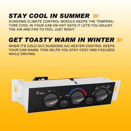 AC Heater Climate Control Module for Tahoe Chevy GMC Yukon C/K1500 2500 96-00, US $67.99, image 2