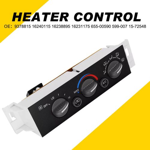 AC Heater Climate Control Module for Tahoe Chevy GMC Yukon C/K1500 2500 96-00, US $67.99, image 5