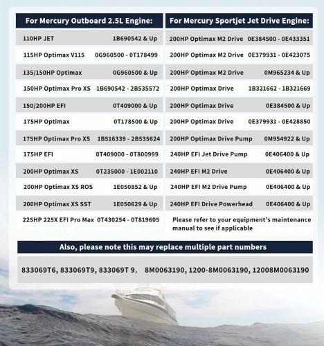 1200-8M0063190 Oil Reservoir Tank Assembly for 2000-2014 Mercury 135/150/175HP, US $72.80, image 6