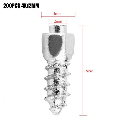 4*12mm Anti-Slip Snow Tire Studs Wheel Tyre Tire Spikes Screw in Tire Stud G7L4, US $17.37, image 6