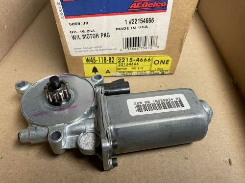 1996-02 Chevrolet Express GMC Savana NOS GM# 22154666 LH Window Regulator Motor, US $40.00, image 4
