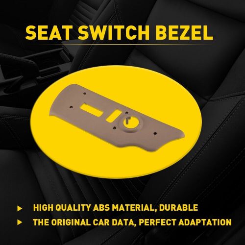1X 88941684 Power Seat Bezel Switch Neutral Tan Side Driver for Chevy GMC Truck, US $23.99, image 2