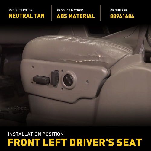 1X 88941684 Power Seat Bezel Switch Neutral Tan Side Driver for Chevy GMC Truck, US $23.99, image 8