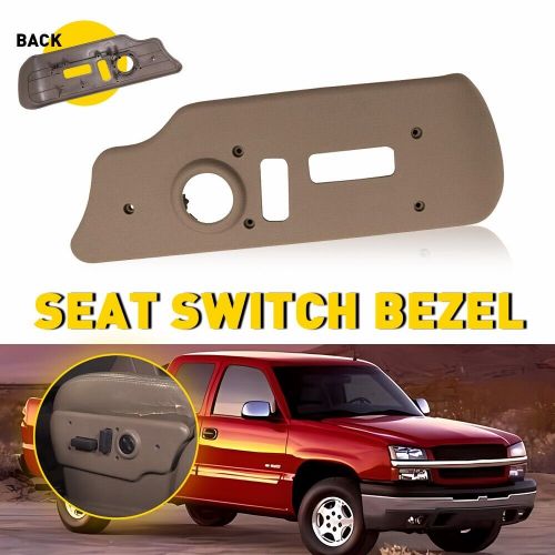 1X 88941684 Power Seat Bezel Switch Neutral Tan Side Driver for Chevy GMC Truck, US $23.99, image 9