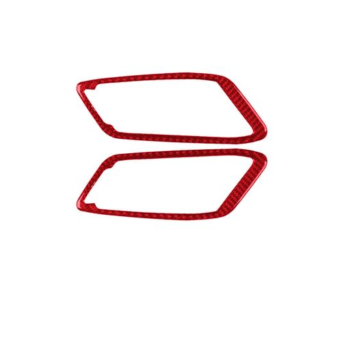 2X Red Carbon Fiber Interior Door Handle Trim For Toyota Supra A90 2019-2022-, US $, image 7