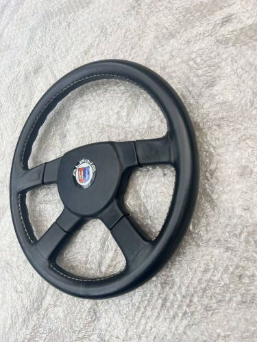 MOMO steering wheel BMW ALPINA B6 E30 leather steering wheel Very Good, US $1,299.99, image 2