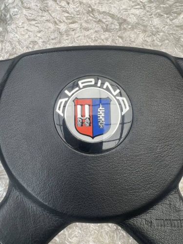 MOMO steering wheel BMW ALPINA B6 E30 leather steering wheel Very Good, US $1,299.99, image 3