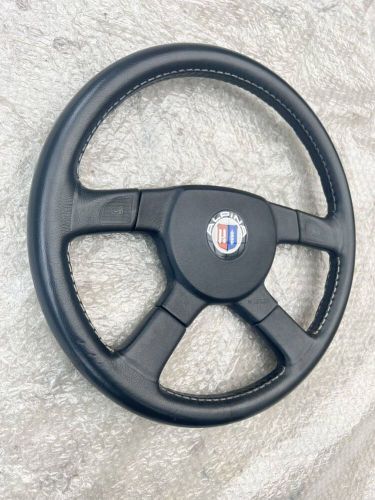 MOMO steering wheel BMW ALPINA B6 E30 leather steering wheel Very Good, US $1,299.99, image 6