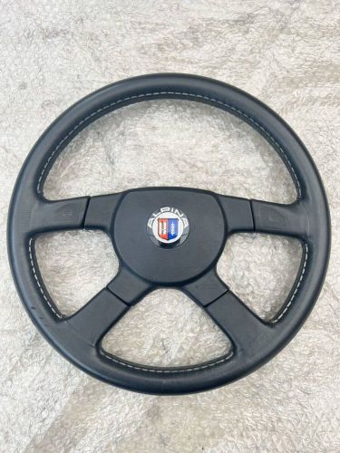 MOMO steering wheel BMW ALPINA B6 E30 leather steering wheel Very Good, US $1,299.99, image 9