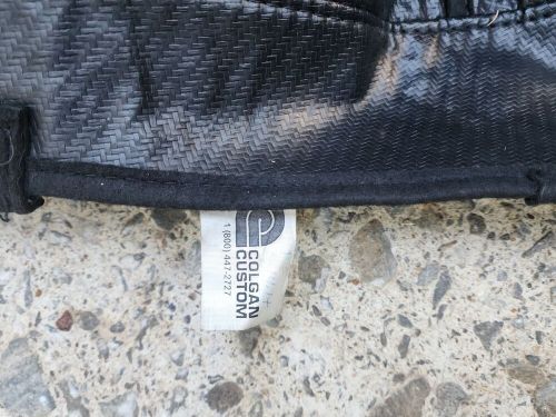 C5 corvette nose mask (bra) fits 1998 through 2004 corvette felt mirror covers