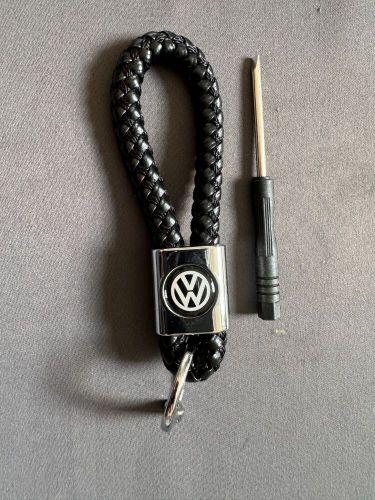 Leather Car Logo Car Key Chain Key RingKeychain ForPOLO/GOLF/TIGUAN/GTI, AU $8.99, image 4