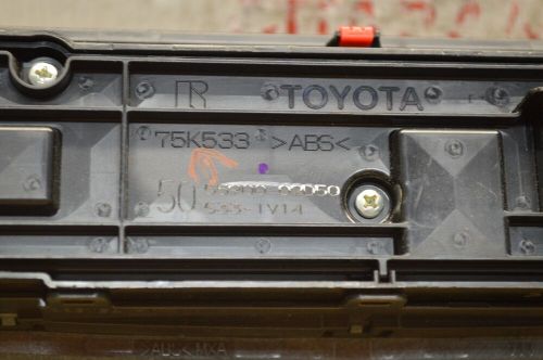2020-21 toyota corolla ac temperature climate 75k533 control 126-25 bx 1