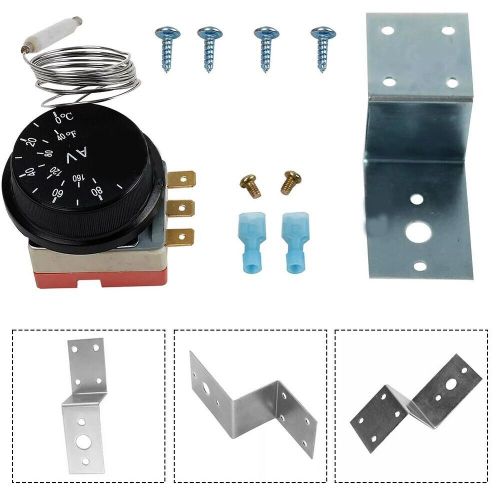 Adjustable Fan Thermostat Switch with Stainless Steel Temperature Probe, US $23.52, image 8