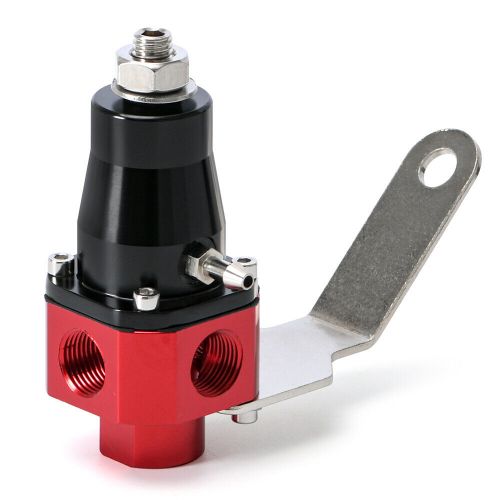 3/8" npt inline fuel pressure regulator adjustable 3-65psi boost/vacuum 3 port
