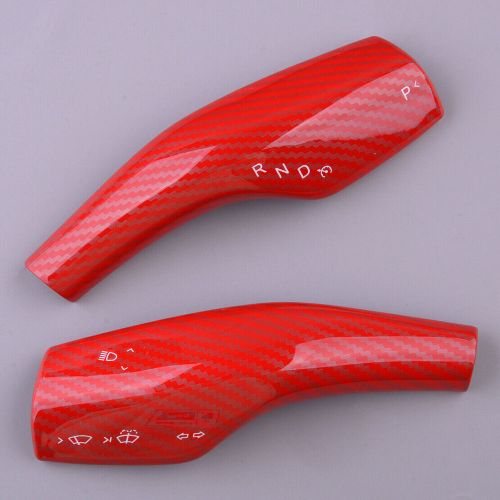 Red Carbon Fiber Style Steering Wheel Shift Paddle Cover fit for Tesla Model (, US $15.67, image 5