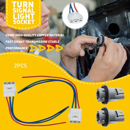 For Honda Ccord/Accord 36130 2/4Dr Turn Signal Light Socket Harness Connector, US $13.39, image 4