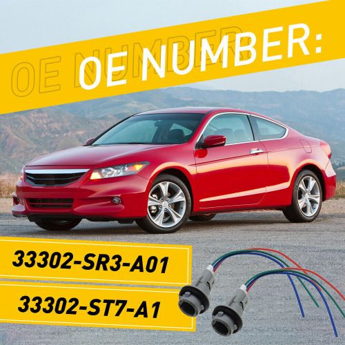 For Honda Ccord/Accord 36130 2/4Dr Turn Signal Light Socket Harness Connector, US $13.39, image 5