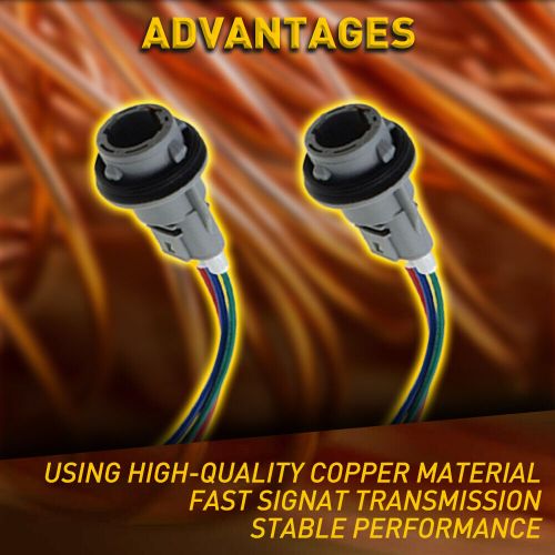 For Honda Ccord/Accord 36130 2/4Dr Turn Signal Light Socket Harness Connector, US $13.39, image 7