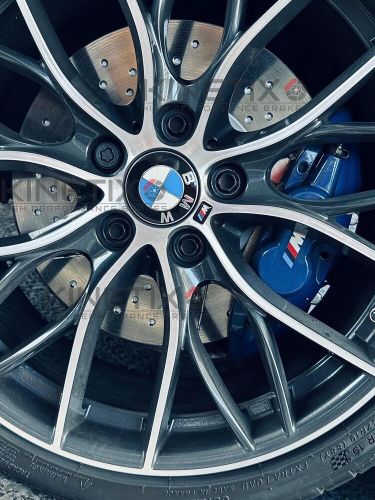 FOR BMW 440i FRONT & REAR PERFORMANCE BRAKE DISCS BREMBO PADS WIRES 370mm 345mm, US $, image 10