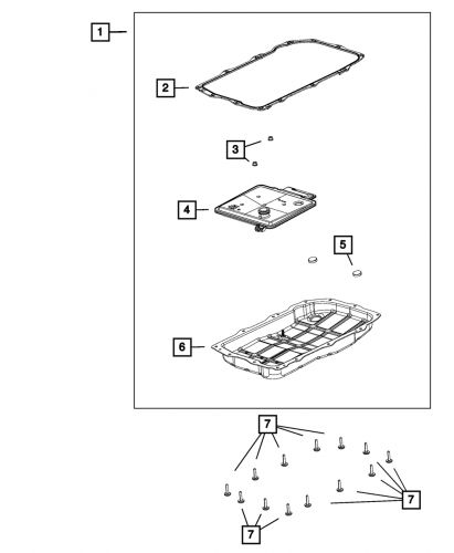 Genuine Mopar Transmission Oil Filter 68417054AB, US $41.63, image 3