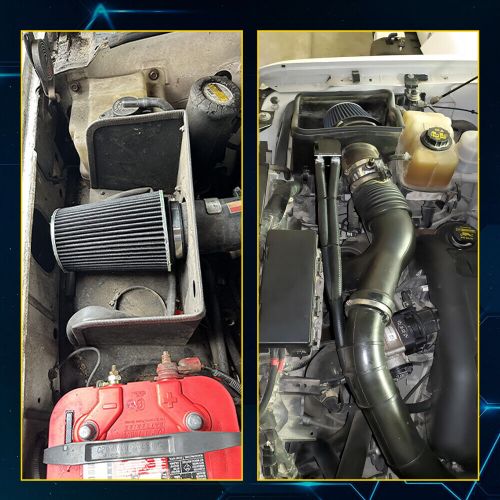 Black 6" Inlet 152mm Truck Air Intake Cone Quality Replacement Dry Air Filter, US $23.99, image 5