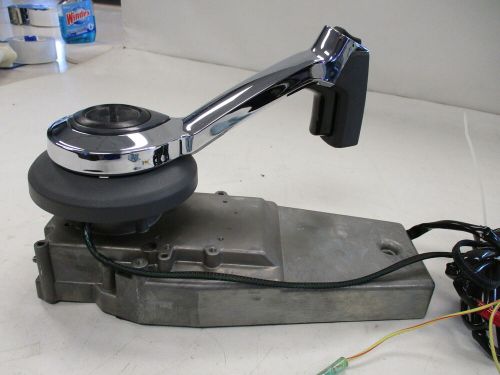 EVINRUDE SIDE MOUNT SHIFT AND THROTTLE CONTROL BOX SILVER 17J-07-2 BOAT, US $269.95, image 3