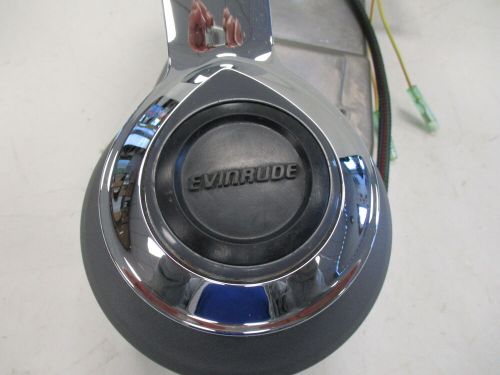 EVINRUDE SIDE MOUNT SHIFT AND THROTTLE CONTROL BOX SILVER 17J-07-2 BOAT, US $269.95, image 4