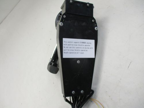 EVINRUDE SIDE MOUNT SHIFT AND THROTTLE CONTROL BOX SILVER 17J-07-2 BOAT, US $269.95, image 8