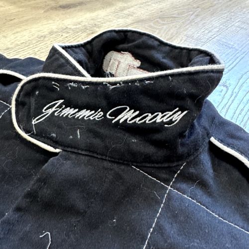 Black Racing Suit Mens Medium Patches #71 motorsports, US $89.99, image 16