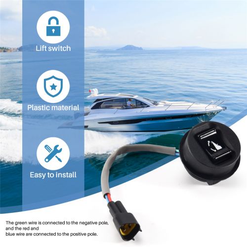 for TRIM & TILT SWITCH ASSY 63D-82563-00 1995 LATER 30HP-115HP1465, US $, image 2