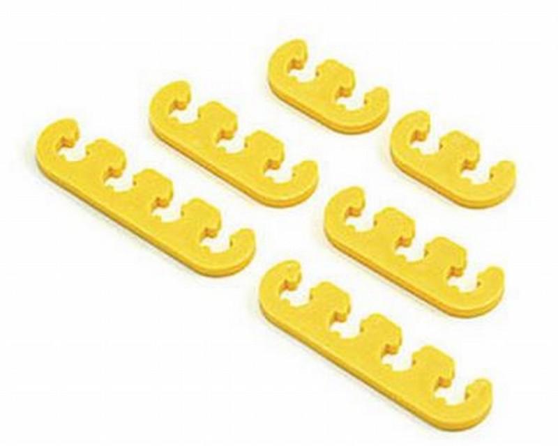 Wire divider set in yellow, fits7, 8 or 9mm plug wire - new