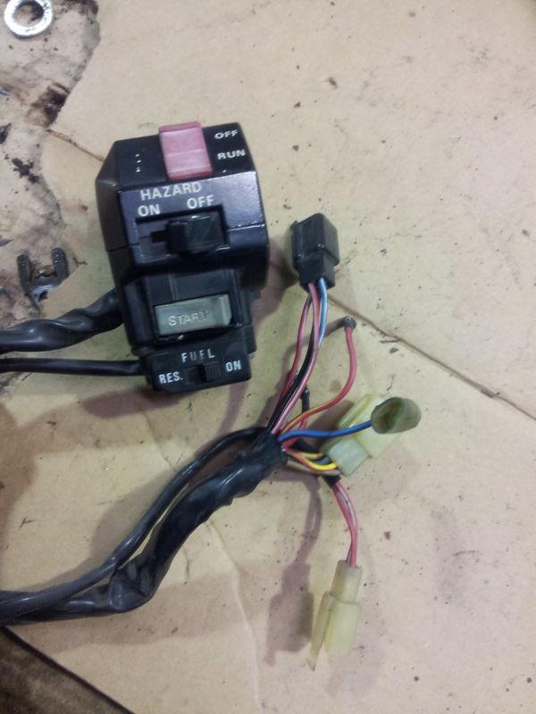 1985 yamaha virago xv 1000 right side handlebar switch  ric5