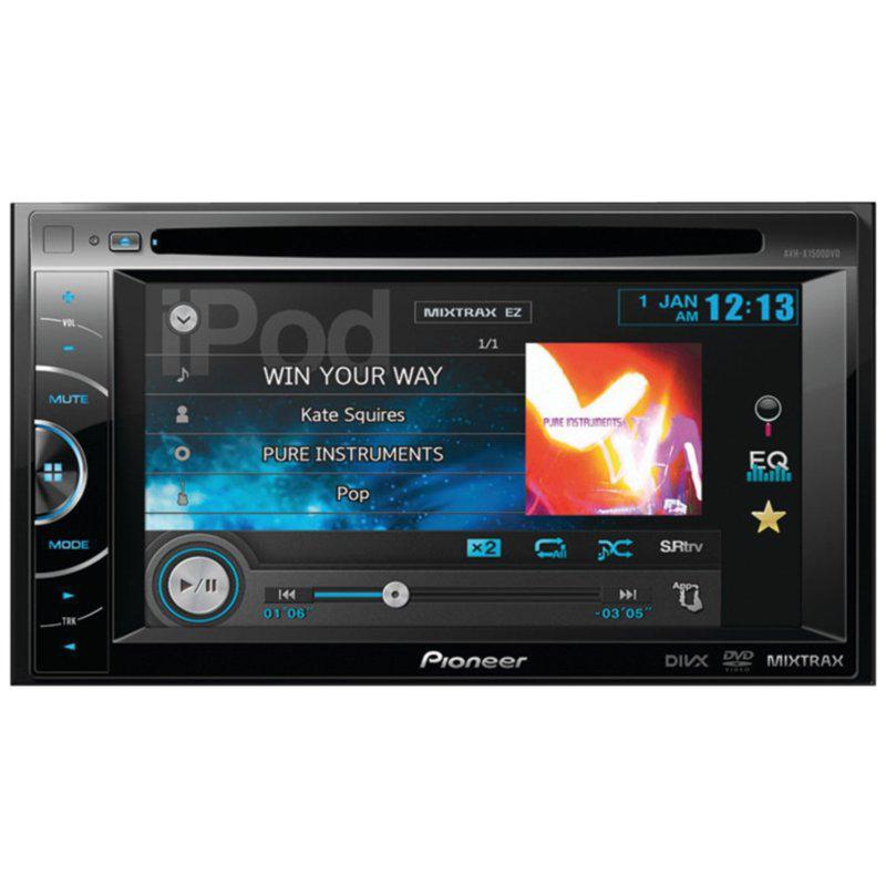 Pioneer avh-x1500dvd 2-din in-dash 6.1" touchscreen av receiver
