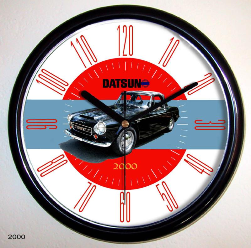 Datsun 2000 1600 1500 roadster wall clock choice of 3 models fairlady nissan