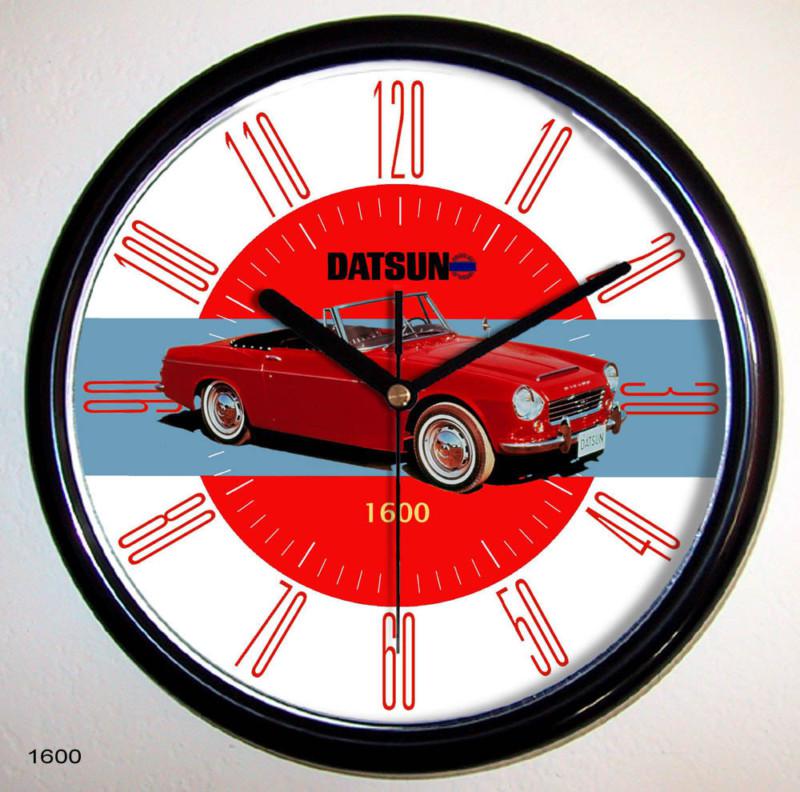 DATSUN 2000 1600 1500 ROADSTER WALL CLOCK choice of 3 models fairlady nissan, US $21.99, image 2