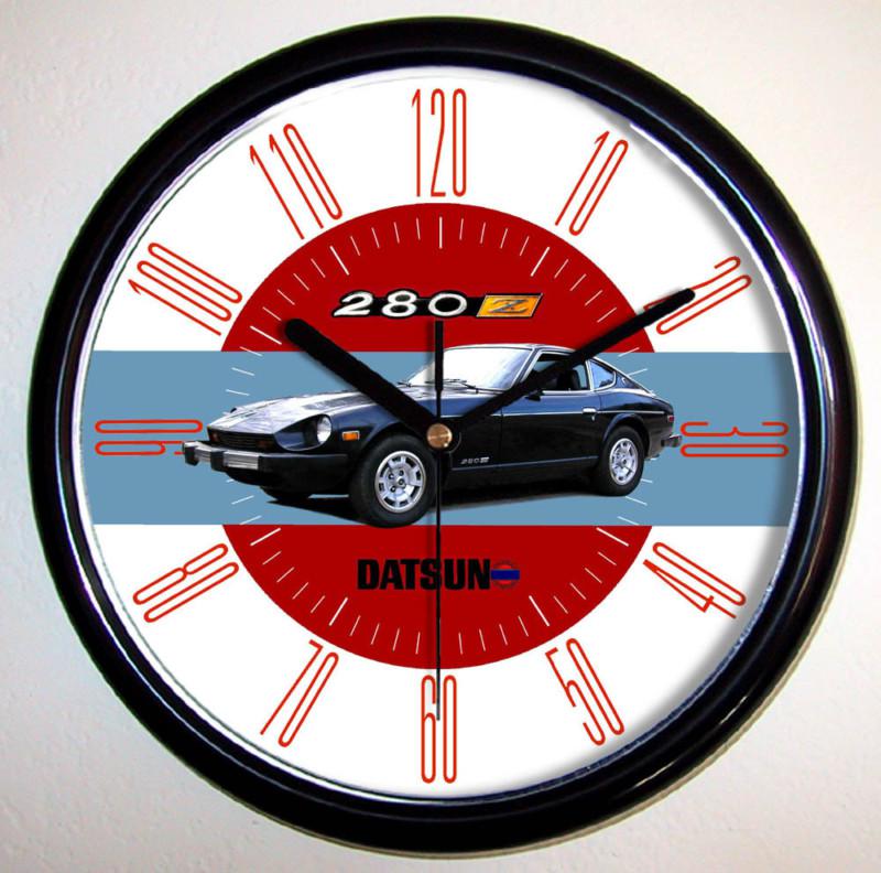Datsun / nissan 280z wall clock - 280 z black or silver