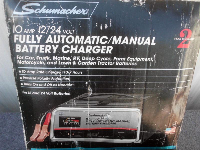 Find Schumacher 12 & 24 Volt Deep Cycle Battery Charger in Parker