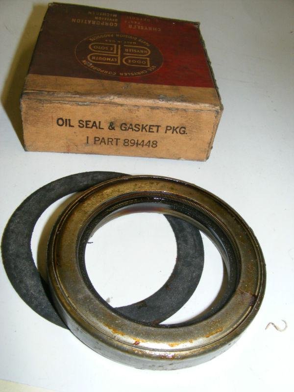 1936 37 38 39 40 41 42 dodge plymouth chrysler desoto timing cover seal kit nos