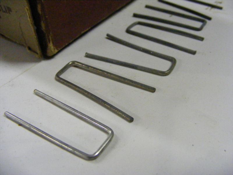 1954 FORD PASSENGER HEADLIGHT DOOR RETAINER CLIPS (6pc) NOS NEW FAD-13067-B, US $9.59, image 3