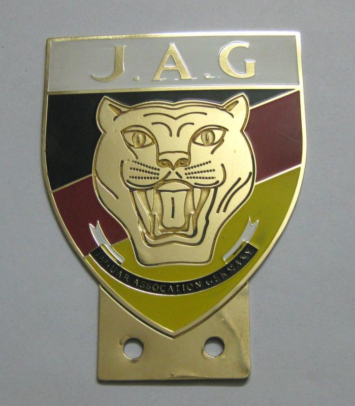 Car badge - jaguar association of germany grill badge emblem logos metal car 