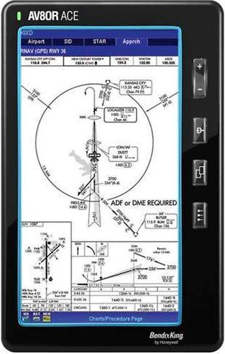 New! bendix king av8or ace 7" screen aviation gps garmin avmap 500 510 560 av80r