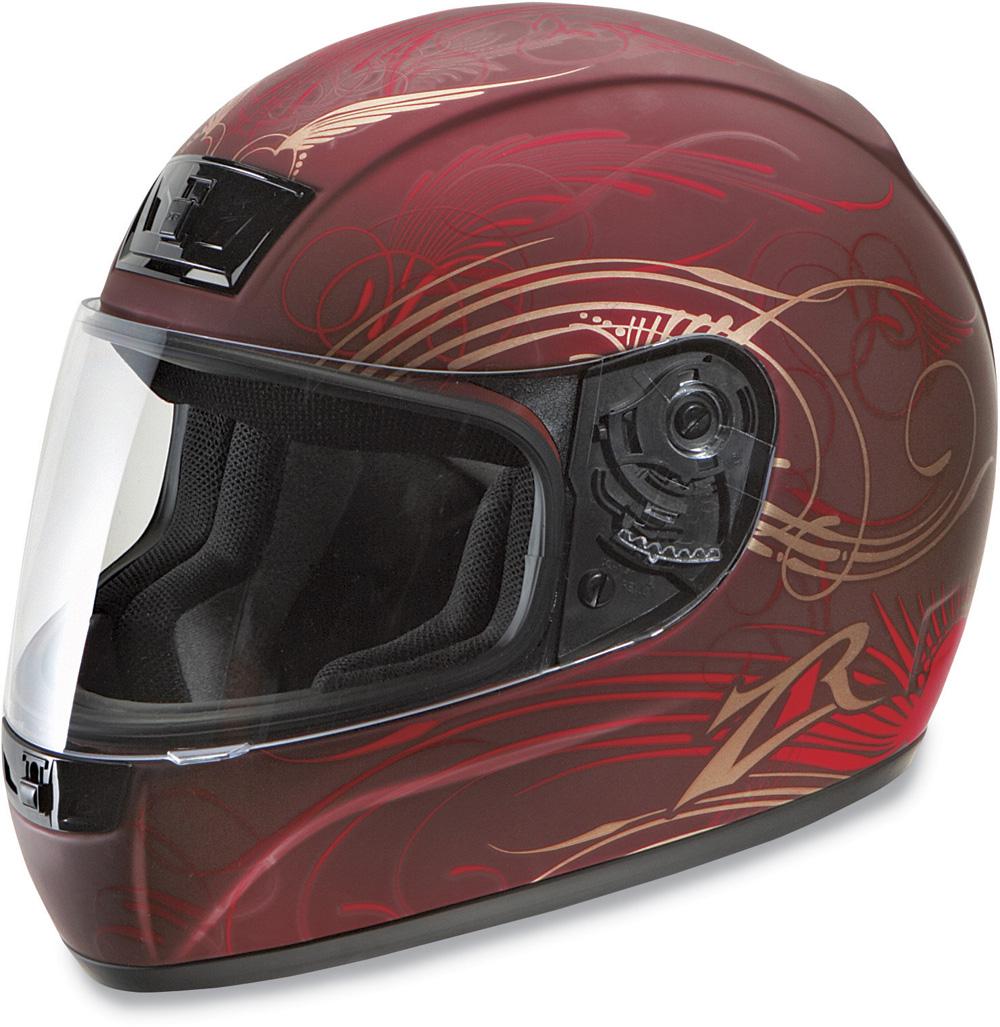 Z1r phantom monsoon wine helmet 2013 motorcycle full face
