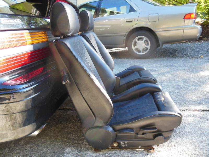 89 BMW E30 3-Series BLACK RECARO SPORT SEATS Free Shipping!, US $600.00, image 2