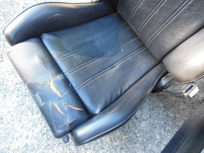 89 BMW E30 3-Series BLACK RECARO SPORT SEATS Free Shipping!, US $600.00, image 5