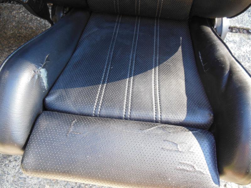 89 BMW E30 3-Series BLACK RECARO SPORT SEATS Free Shipping!, US $600.00, image 6
