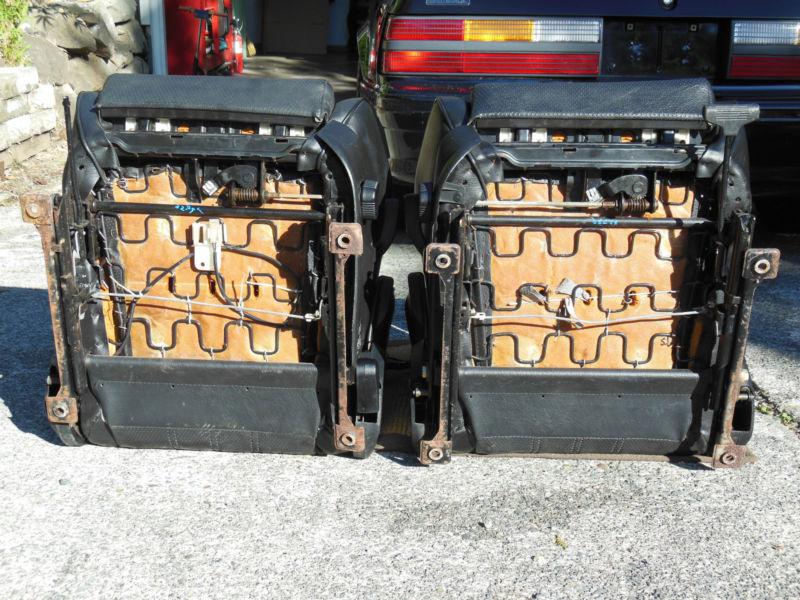 89 BMW E30 3-Series BLACK RECARO SPORT SEATS Free Shipping!, US $600.00, image 9