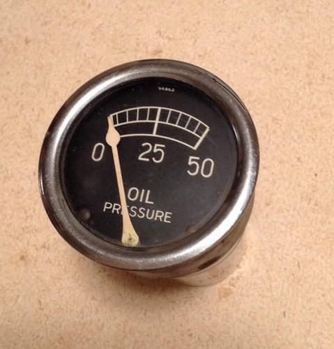 Vintage stewart warner oil pressure gauge made in usa