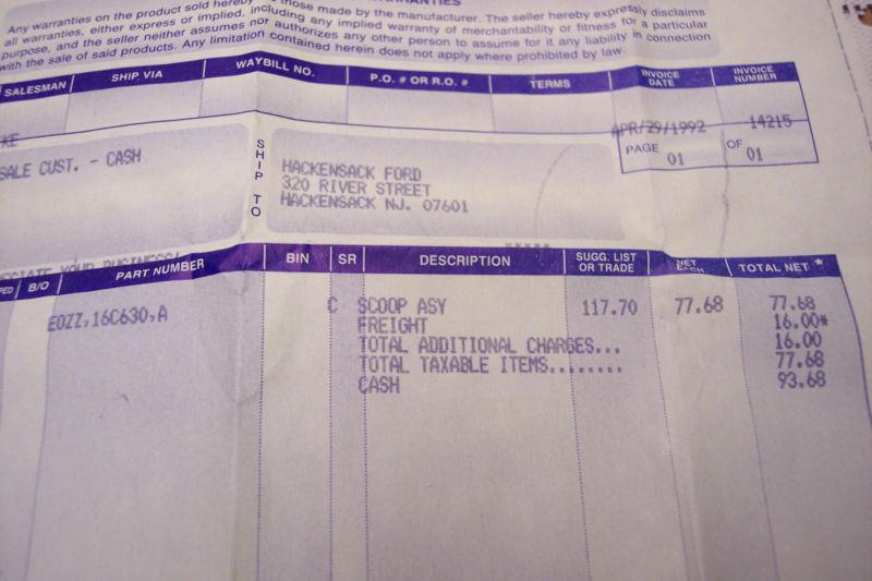 NOS 1979 80 81 Mustang Pace car + Cobra hood scoop, US $599.00, image 8